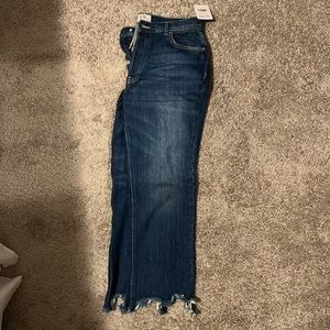 Free people Jeans. Size 28. Sequoia blue.